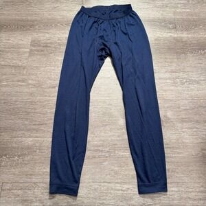 Patagonia Pants Mens Medium Blue‎ Capilene Base Layer Hiking Camping Lightweight